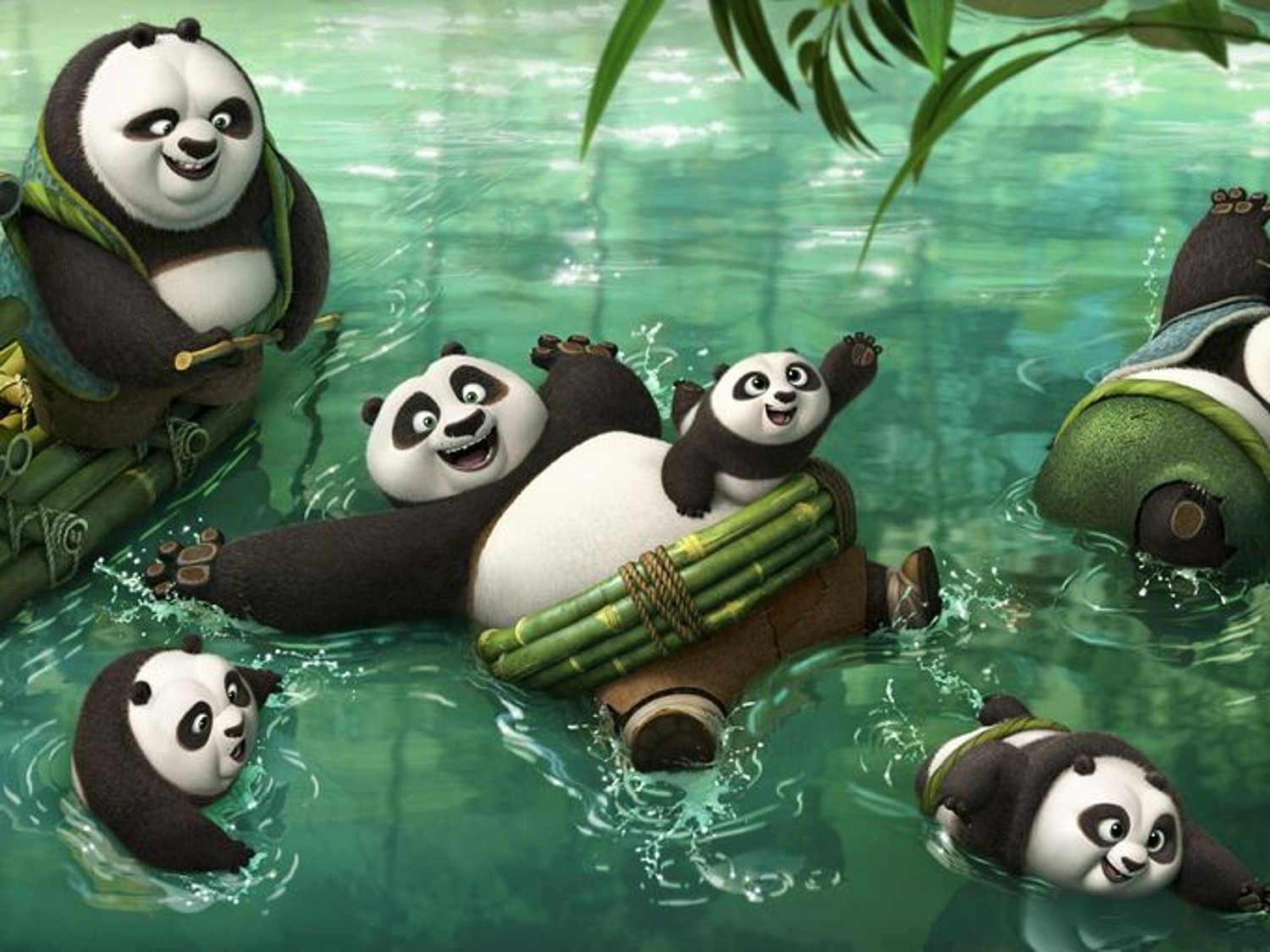 ‘Kung Fu Panda 3’ tiet lo qua khu bi mat cua gau Po hinh anh