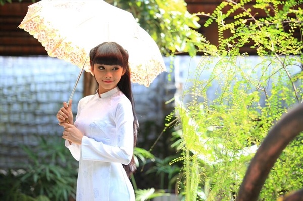 Nữ diễn viên trẻ Thanh Tú.