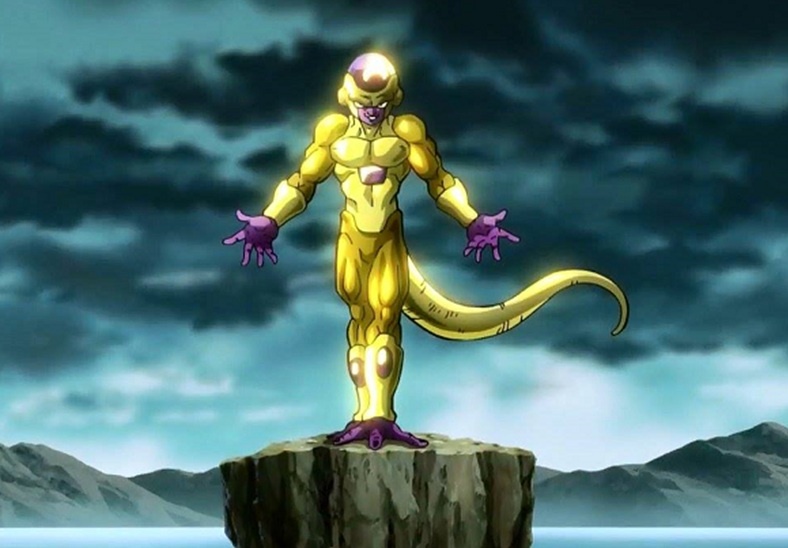 Golden Frieza, dạng thức biến hình thứ năm và cũng là mạnh nhất của gã ác nhân.