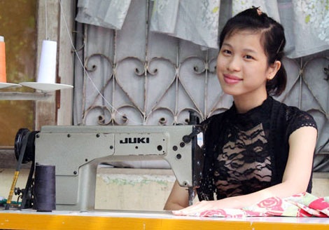 Thúy Đoan giản dị, xinh tươi trong ngày thường.