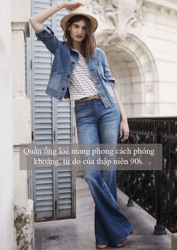 Với thiết kế rộng rãi, không gò bó, quần ống loe đem đến cảm nhận vô cùng thoải mái cho người mặc, tạo phong cách phóng khoáng đầy tự tin.