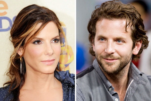 Sandra Bullock va Bradley Cooper cung nga ngua tai phong ve hinh anh