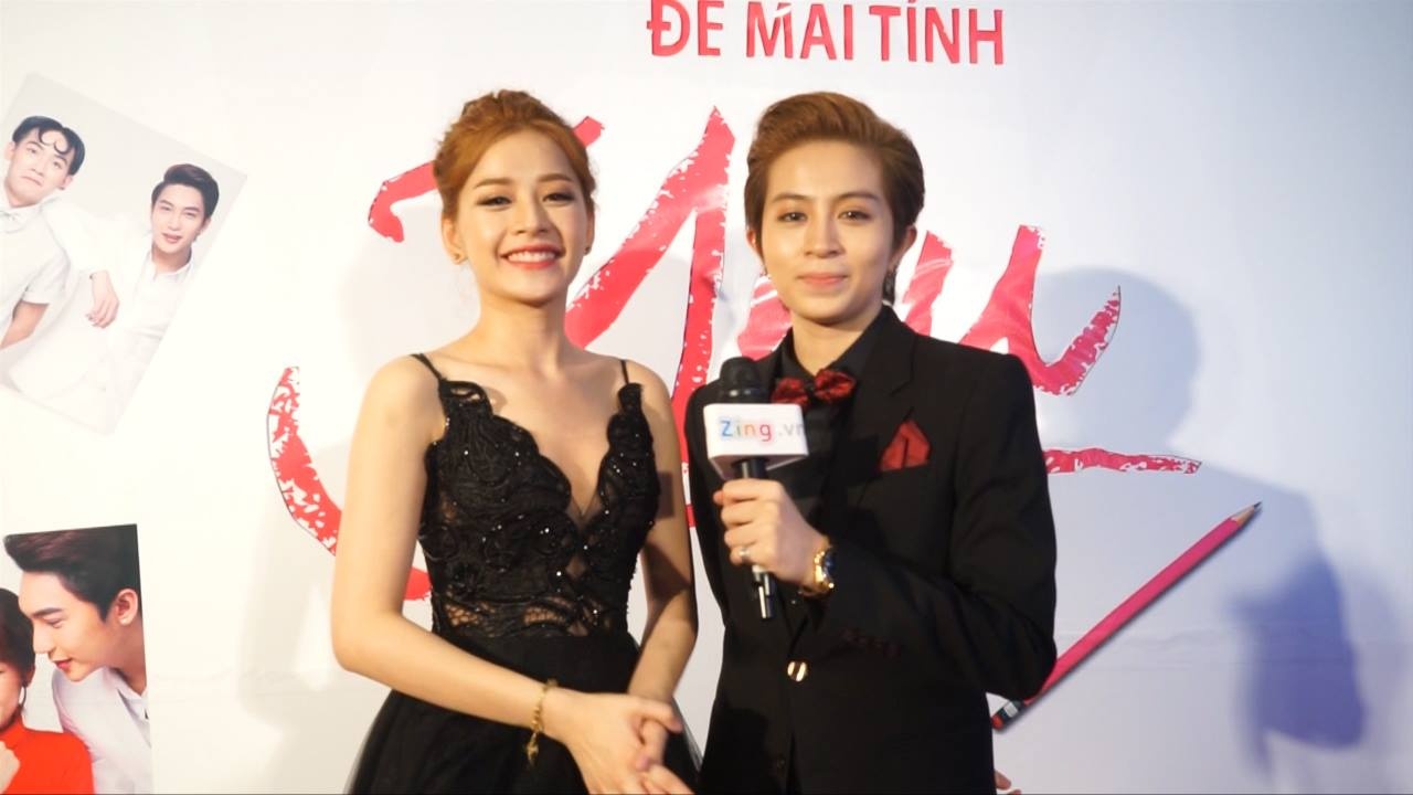 Chi Pu - Gil Le chia khan lau nuoc mat lan dau xem 'Yeu' hinh anh