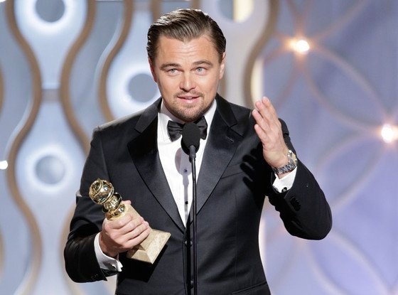 'The Revenant' cua Leo DiCaprio thang lon tai Qua cau vang hinh anh