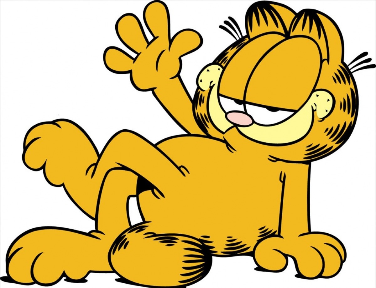 Meo Garfield chuan bi tai xuat tren man anh hinh anh