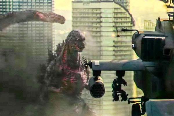 Quai vat Godzilla ‘hoanh hanh’ tai phong ve Nhat Ban hinh anh