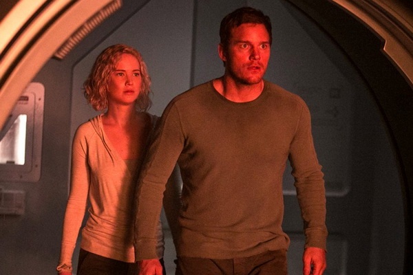 Phim moi cua Jennifer Lawrence & Chris Pratt he lo trailer hinh anh