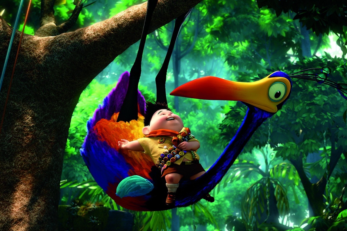 Nhung chu chim quy tren man anh rong hinh anh