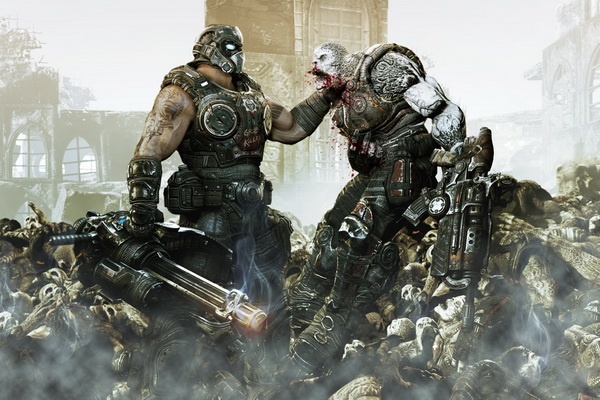 Loat tro choi dinh dam ‘Gears of War’ len phim hinh anh