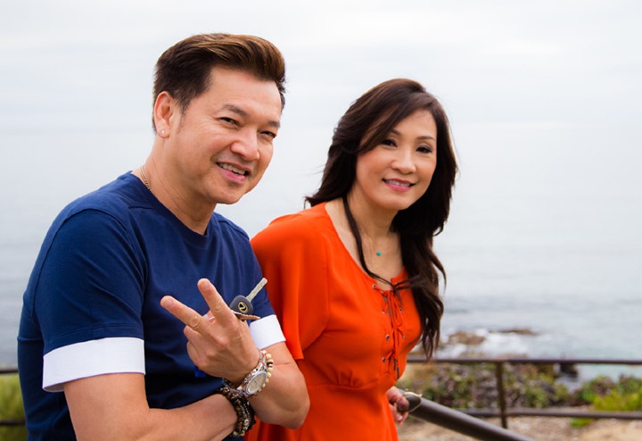 Quang Minh, Hong Dao cai nhau tren phim hinh anh