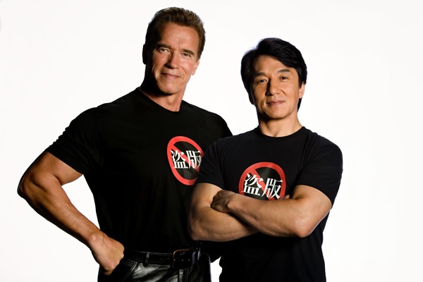Thanh Long tai ngo Arnold Schwarzenegger trong phim cua Nga hinh anh
