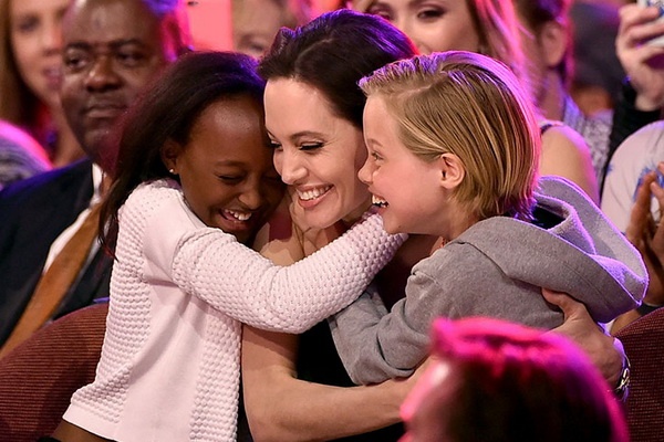 Brad Pitt khong duoc don Le Ta on cung 6 nguoi con hinh anh