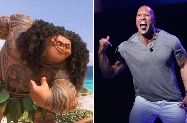 The Rock va nhung ngoi sao dung sau phim hoat hinh ‘Moana’ hinh anh