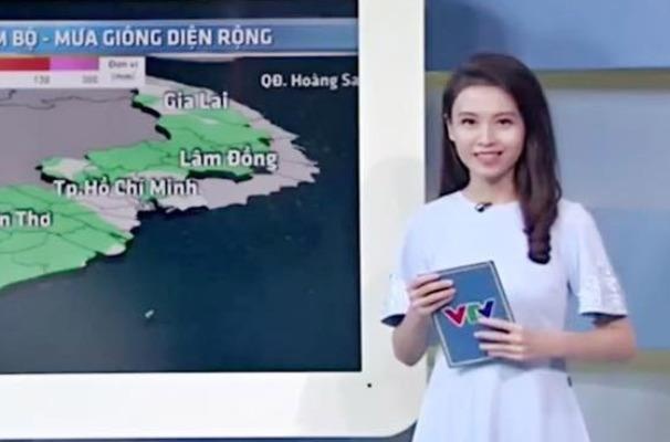Chuyen cua nu MC ‘gia’ nhat ban tin thoi tiet VTV hinh anh