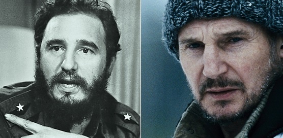 Liam Neeson va Fidel Castro anh 1