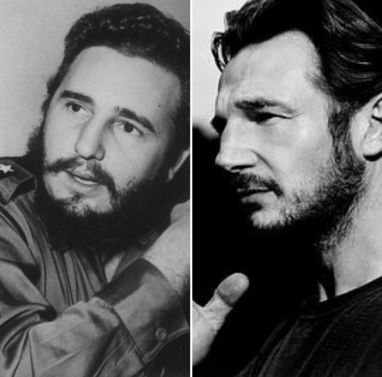 Liam Neeson va Fidel Castro anh 4