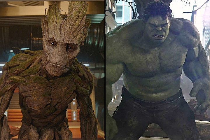 Groot co the doi dau Hulk trong tuong lai hinh anh
