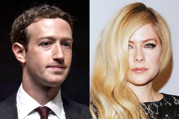 Avril Lavigne lon tieng chi trich ong chu Facebook hinh anh