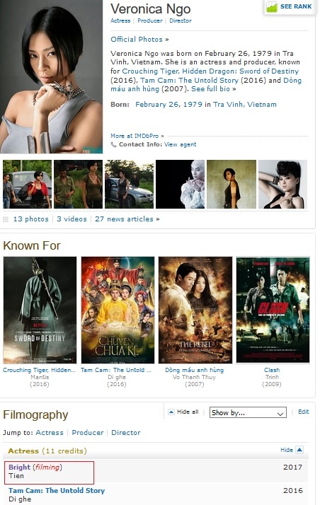 Ngô Thanh Vân tại Hollywood ảnh 1 Ngo Thanh Van tai Hollywood anh 1