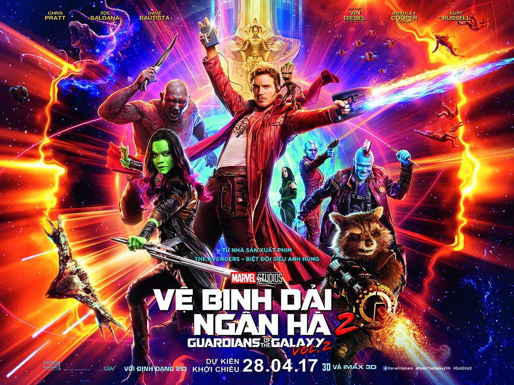 giới thiệu phim Vệ binh dải ngân hà 2 ảnh 1 gioi thieu phim Ve binh dai ngan ha 2 anh 1