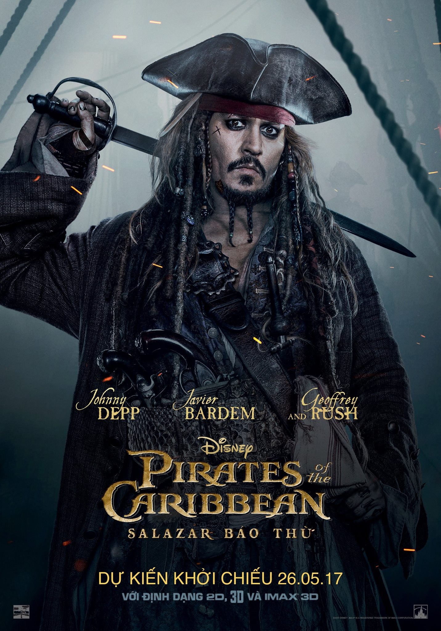 ra mat phim Cuop bien Caribe 5 anh 1