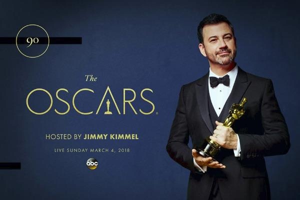 MC, danh hai Jimmy Kimmel tiep tuc dan dat Oscar 2018 hinh anh