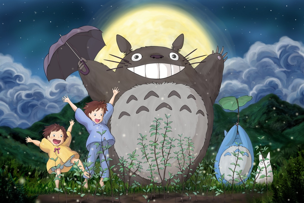 Totoro duoc mo cong vien rieng hinh anh