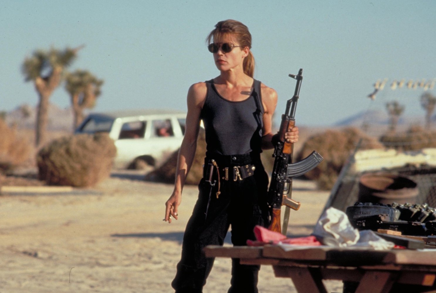 Da nu Linda Hamilton tro lai thuong hieu ‘Ke huy diet’ hinh anh