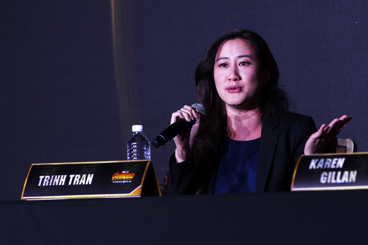 họp báo Avengers Infinity War ảnh 9 hop bao Avengers Infinity War anh 9