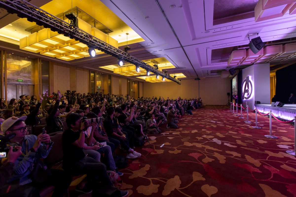 họp báo Avengers Infinity War ảnh 10 hop bao Avengers Infinity War anh 10