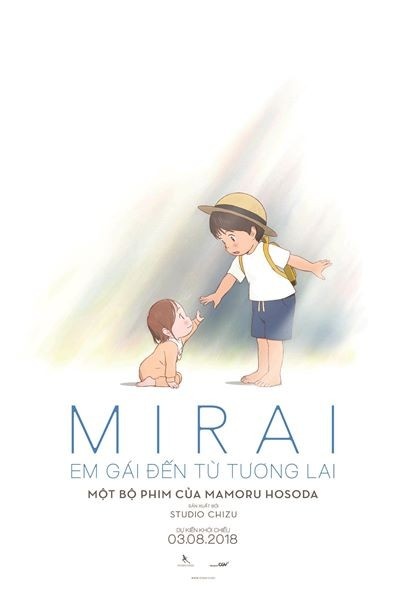 review phim Mirai Em gái đến từ tương lai ảnh 1 review phim Mirai Em gai den tu tuong lai anh 1