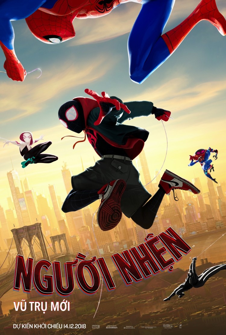 review Người Nhện Vũ trụ mới ảnh 1 review Nguoi Nhen Vu tru moi anh 1