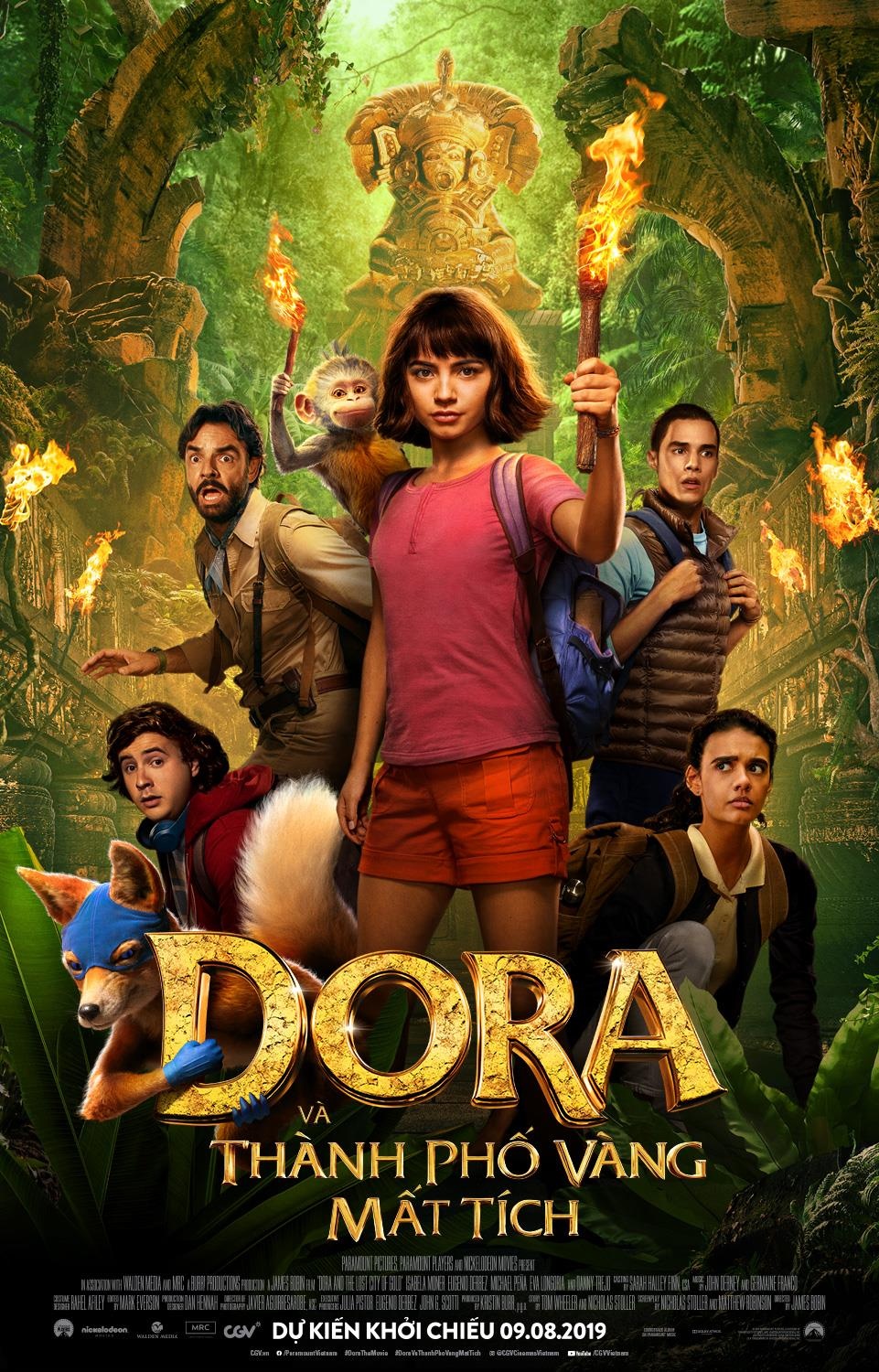 review phim Dora và thành phố Vàng mất tích ảnh 1 review phim Dora va thanh pho Vang mat tich anh 1