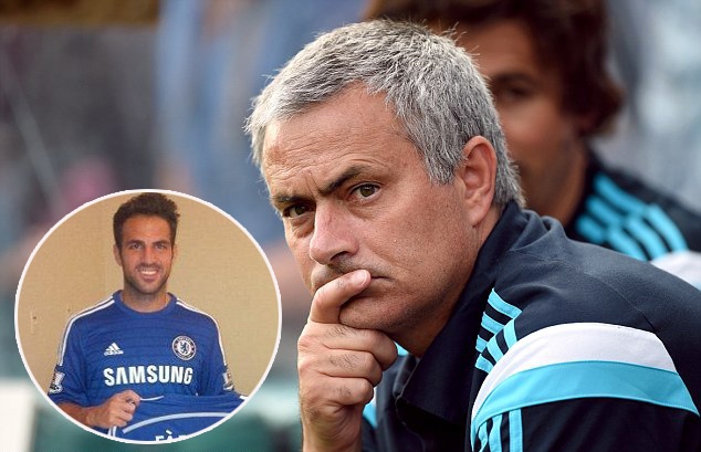 Vi Fabregas, Mourinho chap nhan bo roi con trai hinh anh