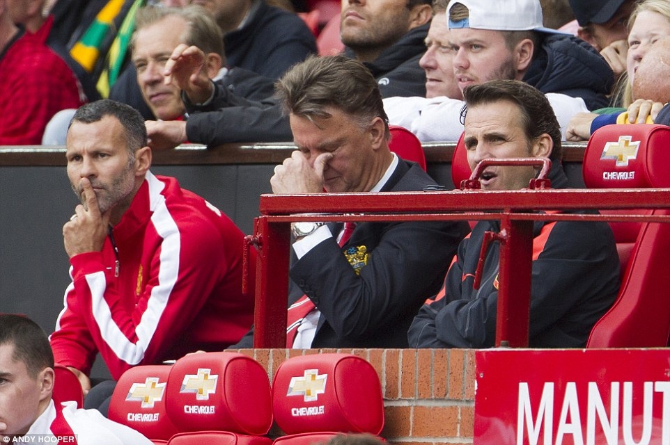 Van Gaal chan nan chung kien that bai cua M.U sau 42 nam hinh anh