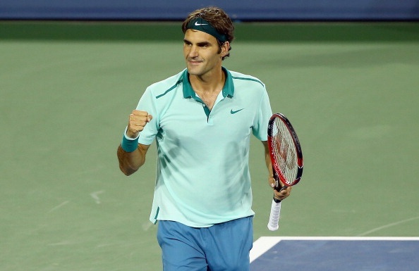 Federer lan thu 6 vao chung ket Cincinnati Masters hinh anh
