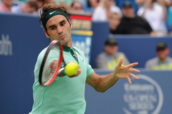 Federer xuat sac danh bai Ferrer trong tran CK Cincinnati Masters 2014 hinh anh