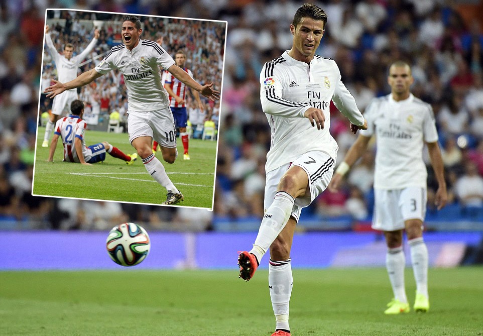 Ronaldo mo nhat, James Rodriguez dong the thanh cong hinh anh