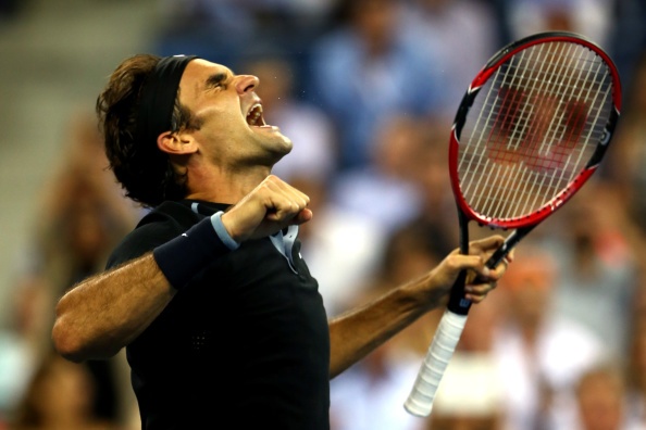 Federer cuu 2 match-point de gianh ve vao ban ket US Open hinh anh