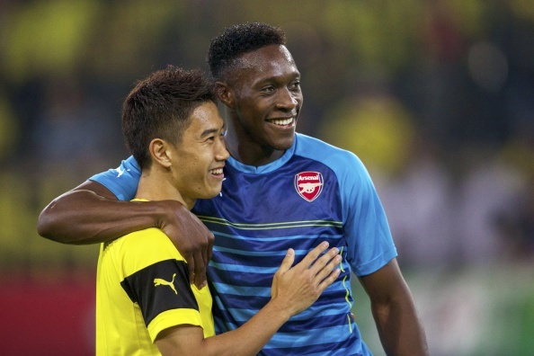 Kagawa va Welbeck mung ro ngay gap lai hinh anh