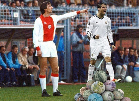 Beckenbauer: ‘Cruyff dang gia gap Ronaldo 10 lan’ hinh anh