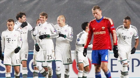 CSKA Moscow - Bayern: Bon cu soan lai hinh anh