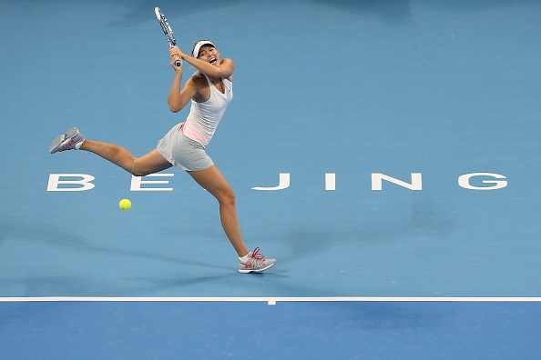 Chung ket WTA China Open 2014: Sharapova 2-1 Kvitova hinh anh