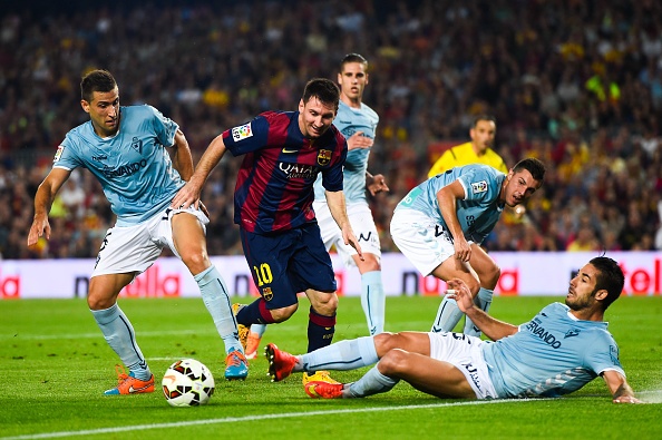 Messi ghi ban dang cap, ky niem 10 nam khoac ao Barca hinh anh