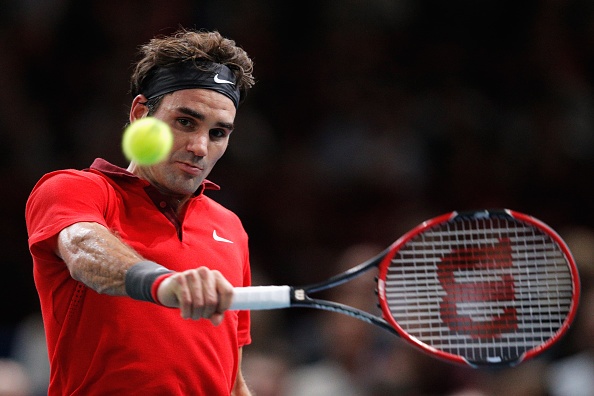 Vong 3 Paris Masters 2014: Federer 2-0 Pouille hinh anh