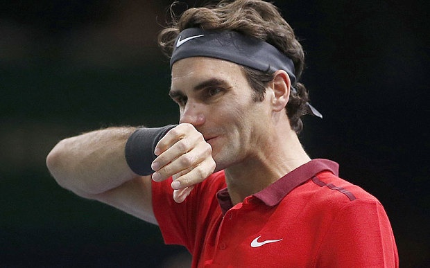 Federer bat ngo dung buoc tai tu ket Paris Masters hinh anh
