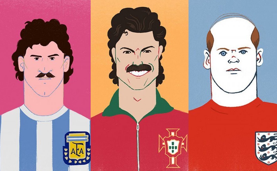 Ronaldo, Messi hoa than thanh danh thu thap nien 70 hinh anh