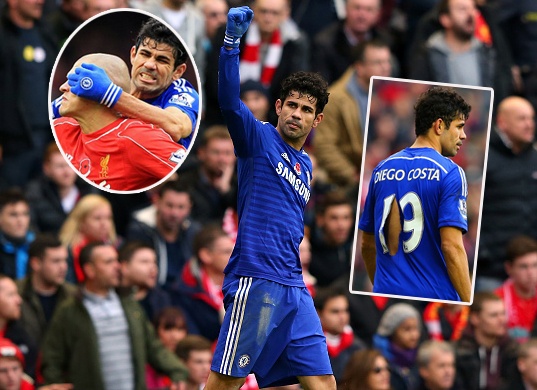 Diego Costa moc mat doi thu, rach ao va toa sang hinh anh