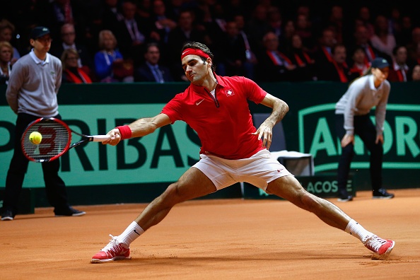 Chung ket Davis Cup 2014: Federer 0-3 Monfils hinh anh