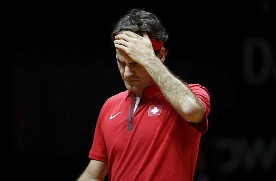 Federer bat ngo dai bai tai chung ket Davis Cup hinh anh
